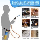 Tausom Propane Torch Hose Kit  Mapp Gas Heat 3600    Map Standard  Orange