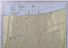 Vintage 1901 New Orleans La Map 11 x14    Old Antique Original Mardi Gras Uptown