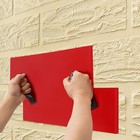 Red 30x72cm Concrete Stamp Mat manual Concrete Texture Skin Concrete Texture Mat