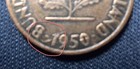 1 Pfennig  West Germany  1950 J  Collector Coin  Very Rare  Good Used Condition