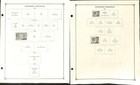 Northern Rhodesia Stamp Collection On 4 Scott International Pages 1925-1963  bg 