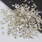 100pcs Small Shape Top Crystal Clear Czech Crystal Rhinestone Flatback Nail Art 