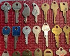 Keys Lot Of 86 Some Brass Steel Vintage House Lock Safety Steam Punk Vtg