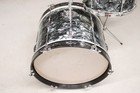 Stewart 3pc Drum Set Kit Black Pearl Vintage 1960 s Mij