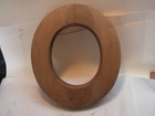 Antique Wooden Block Hat Brim Mold Millinery Form 32 6 3 4 2 5 8  11  12 5 8 