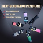 Pogolab Horn Kazoo Adjustable Tone Boys For Girls Coloful Musical Instrument