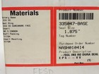 183970 New-no Box  Flowserve 335047-base Mechanical Seal  Size  1 75 