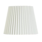 Knife Pleat Fabric Lamp Shade Tapered Drum Uno Fitter Perfect Home Decor New