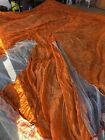 Canadian Army Paratrooper Airborne Parachute Canopy  Orange Irvin Industries
