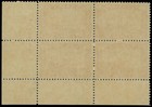 1933 Canada-grain Exhibition Blue Ovpt On 20c  Plate No 1 Block Of 4 Nh  Un 203