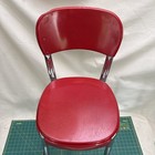 Vintage Cosco Mid Century Retro Kitchen Stool Chair Red