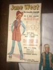 Vtg   Marx Jane West Movable Cowgirl Cowboy Figure Doll Original Box Johnny Lot