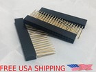 Raspberry Pi Stacking Gpio Header 2x20 40p 2 54 0 1 40 Pin Female Connector Usa