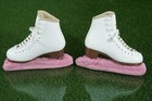 Jackson Ultima Excel Girls Figure Ice Skates Mark Ii 8-2 3 Size 3c  White   Wow 