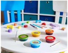 2 X Crayola Spill Proof Paint 2 Set  Washable Paint For Kids  No Spill  Toddler