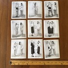 1950s Pretty Pin Up Risque Nude Lot 9 Original B w Girlie Photos 5x4 Same Models