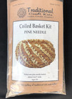 Traditional Craft Kit Coiled Pine Needle Basket Diy Coiled Basket Kit