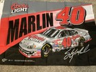 Nascar 2002 Sterling Marlin  40 Coors Racing Premium 1 Sided 28   x43    Flag New Os