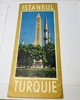 Brochure And Map Of Istanbul Turkey  With Istanbul Inset Map - French