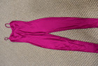 Raspberry Thin-straps Full-body Unitards Dancewear - Lot Of  Three Adult