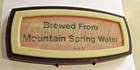 Vtg Rolling Rock Beer Lenticular Plastic Bar Sign Latrobe Brewing Pa 1972