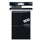 Ultra Pro Deck Protectors - Pro-gloss - Standard - Black  100 Per Pack 