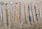 Lot Of 10 Vintage And Modern Dental Tools  Variety