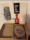 Complete Nos Mint W case Yashica - Model A Tlr Film Box Camera 80mm F3 5 -japan