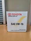      Genuine Toyota 0w16 Motor Oil 5 Quarts Oil Filter Change Rav4 Camry     