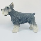 Vtg Danbury Mint Collectible Miniature Schnauzer Dog Retired Approx 9 5 In Tall