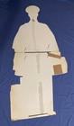 Army s New Uniform - Chesterfield Stand-up Sign 1930s  Big Size - Rare