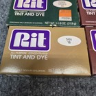 Vintage Rit Tints And Dye Nos Cocoa Brown Tan Black Dark Green Lot