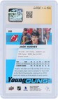 Jack Hughes Devils Signed  19-20 Upper Deck Young Guns 201 Cgc 10 10 Rookie Card