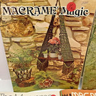 5 Macrame Pattern Booklets Flower Plant Hangers Wall Hanging Purses Vintage