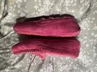 Ugg Ansley Women   s Moccasin Slipper Pink Suede Shearling Lined Size 7