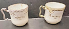 2 Circa 1900 Vintage Cypress Point-carmel Mission-monterey Souvenir China Cups