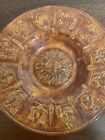 1970 s Vintage Horoscope Astrology Zodiac Plate Signed Eg Ceramic