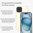  Privacy Cover Compatible For 15  iphone 15 Plus With Front Camera 