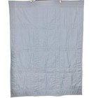 Vintage Quilt Hand Sewn Alphabet Blanket Baby Childrens Nursery Decor Blue White