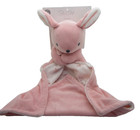 Rene Rave Blankie Baby Lovey Pink Bunny Plush   Security Blanket