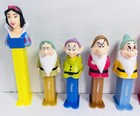 Snow White   Dwarfs   Pok  mon  Mickey   Goofy donald Pez Loose Dispensers Lot 12
