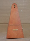 Vtg Seth Thomas Metronome  Wood Wind Up Music Timer Numbered 6403