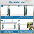 Siding Installation Tools For 5 16-inch  3 8-inch  7 16-inch Cement Siding Lap T