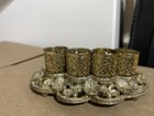 Vintage Sam Fink Metal 4 Tube Fillmore Lipstick Holder  B2