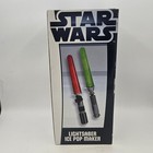 Star Wars Lightsaber Ice Pop Maker Molds Lights Up New In Box