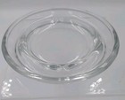 Vintage Cigarette Cigar Ashtray Clear Glass 5  Round 4 Holders 