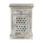 Chaves Handcrafted Boho Mango Wood Nightstand