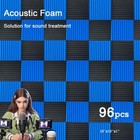 96 Pack 12 x12 x1  Acoustic Foam Panel Wedge Studio Soundproofing Wall Tiles