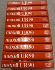 New Maxell Ur-90 Minute Lot Of 10 Audio Cassette Tapes Type I Sealed