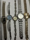 Mixed Brands Watches All Metal Silver   Gold Tone Lot Of 25 For Parts Repair B2